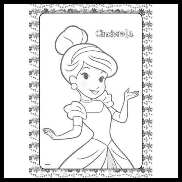 Detail Gambar Princess Disney Untuk Mewarnai Nomer 32