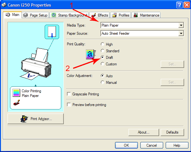 Detail Gambar Print Mencetak Nomer 45