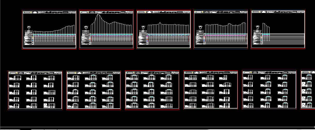 Detail Gambar Profil Memanjang Irigasi Nomer 4