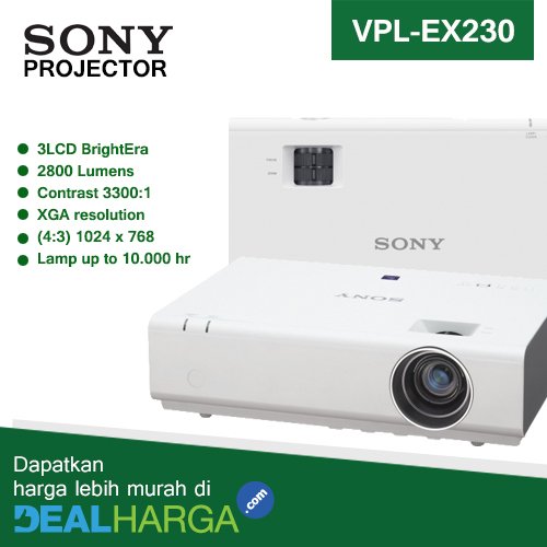 Detail Gambar Projector Sony Vpl Ex230 Nomer 3