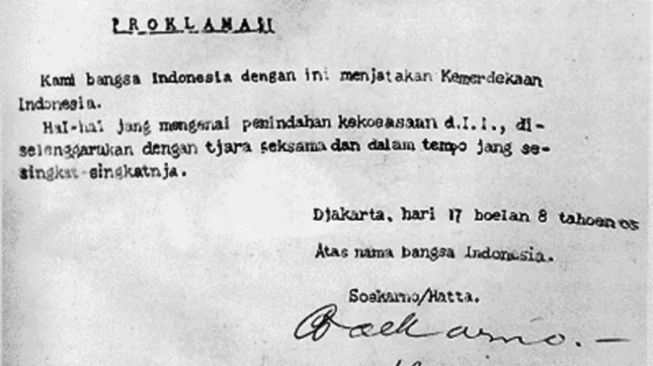 Detail Gambar Proklamasi Kemerdekaan Republik Indonesia Nomer 6