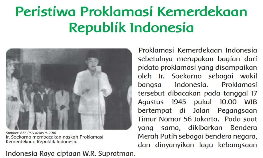 Detail Gambar Proklamasi Kemerdekaan Republik Indonesia Nomer 7