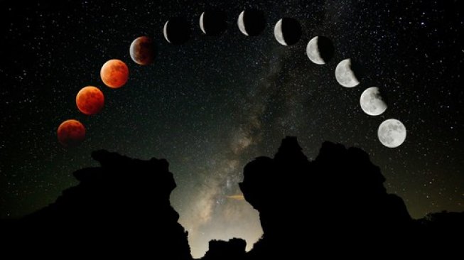 Detail Gambar Proses Gerhana Bulan Nomer 16
