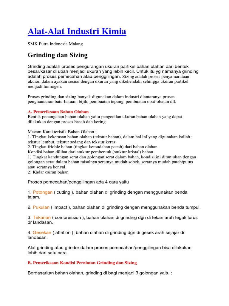 Detail Gambar Proses Grinding Sampah Nomer 10