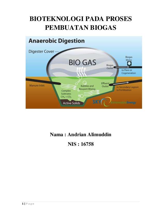 Detail Gambar Proses Pembuatan Biogas Nomer 30