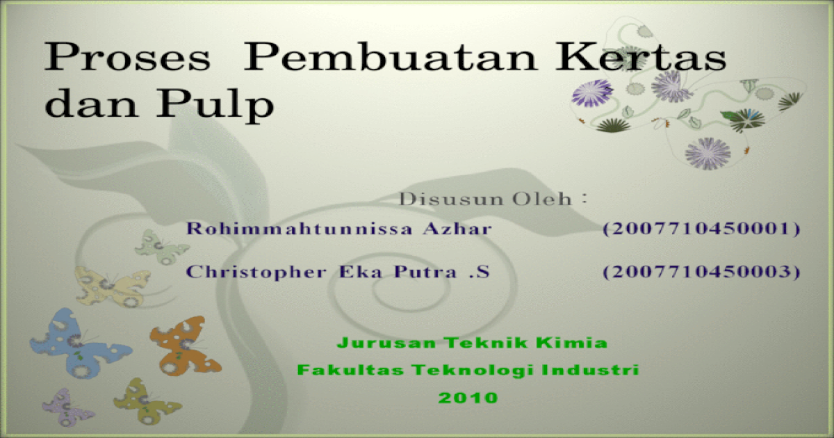 Detail Gambar Proses Pembuatan Kertas Nomer 46