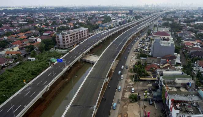 Detail Gambar Proyek Jalan Tol Di Kali Malang Bekasi Nomer 28