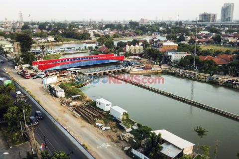 Detail Gambar Proyek Jalan Tol Di Kali Malang Bekasi Nomer 29