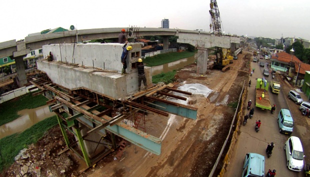 Detail Gambar Proyek Jalan Tol Di Kali Malang Bekasi Nomer 30