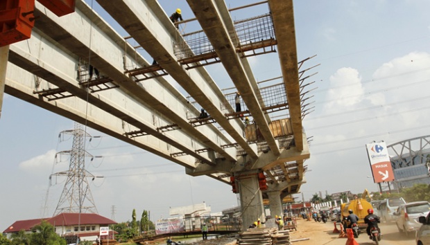 Detail Gambar Proyek Jalan Tol Di Kali Malang Bekasi Nomer 36