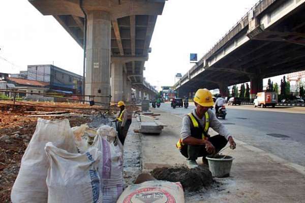 Detail Gambar Proyek Jalan Tol Di Kali Malang Bekasi Nomer 9