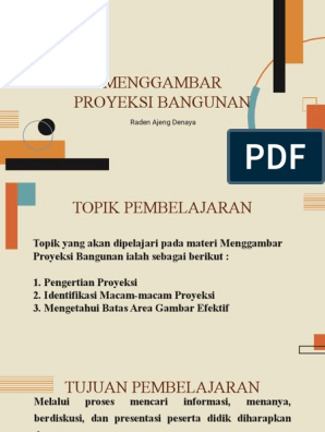 Detail Gambar Proyeksi Bangunan Nomer 24