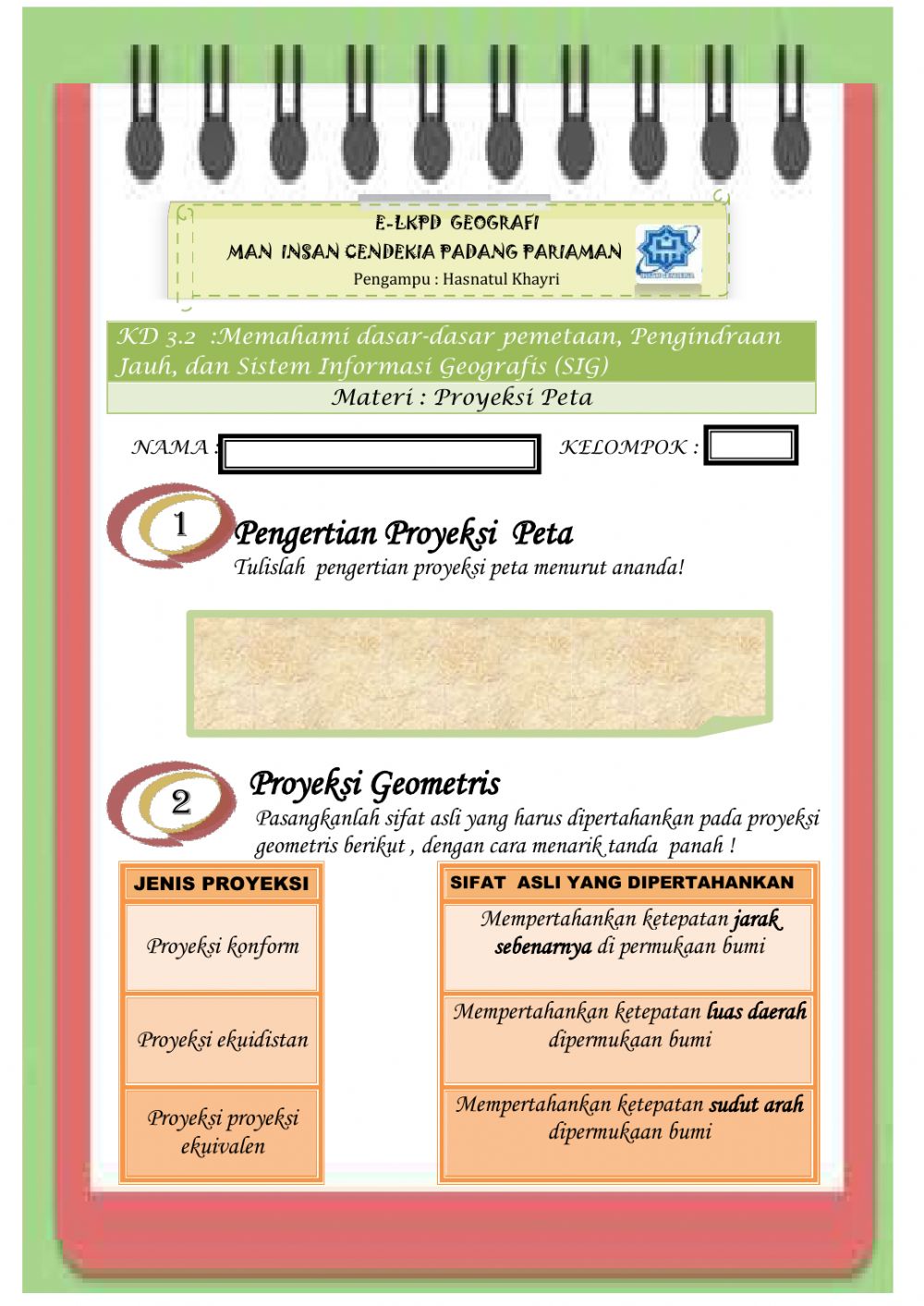 Detail Gambar Proyeksi Peta Nomer 42