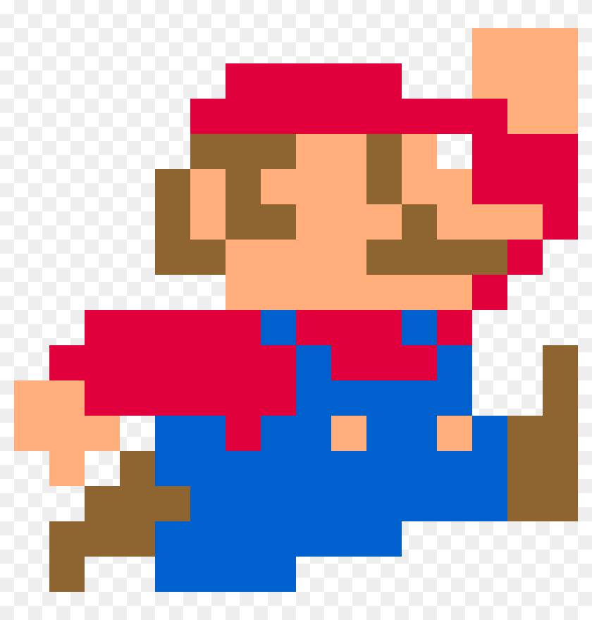 Detail 8 Bit Mario Nomer 20