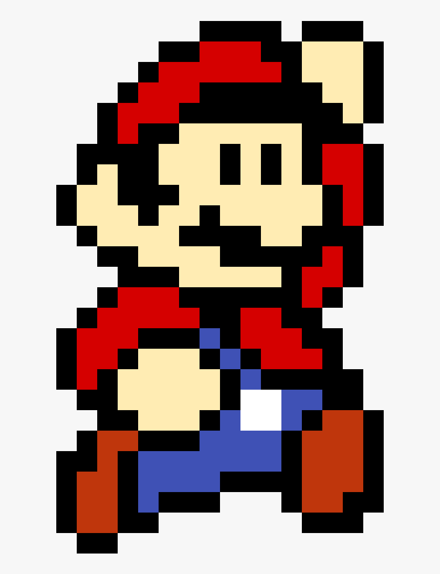 Detail 8 Bit Mario Nomer 23