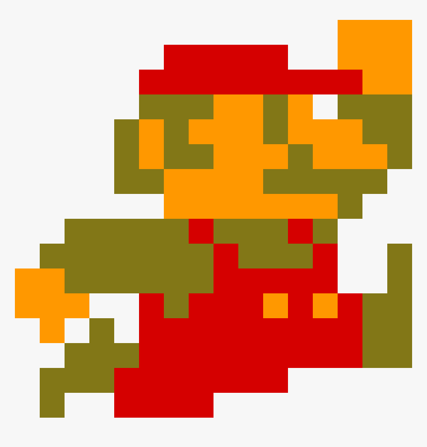 Detail 8 Bit Mario Nomer 4