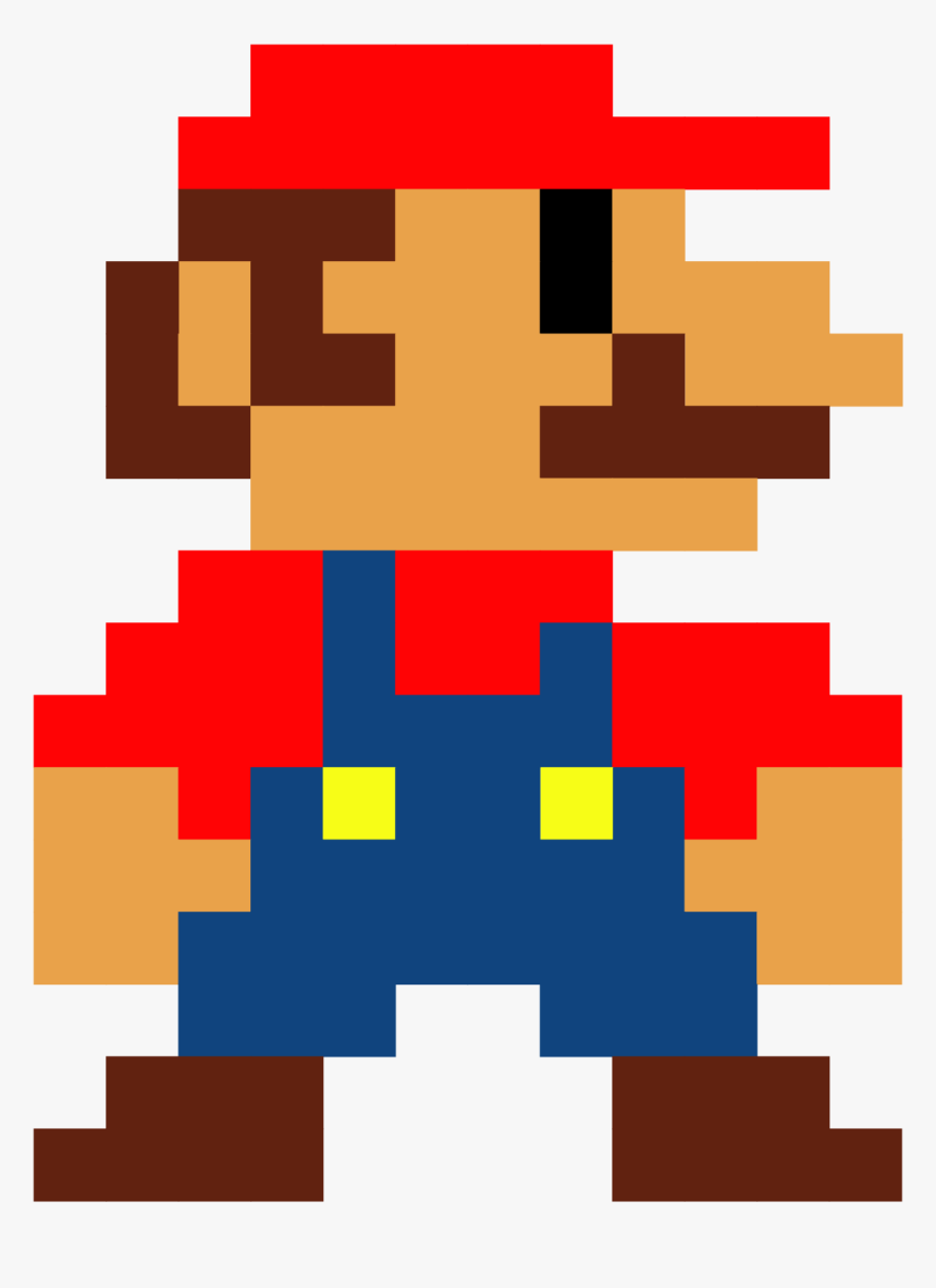 Detail 8 Bit Mario Nomer 6