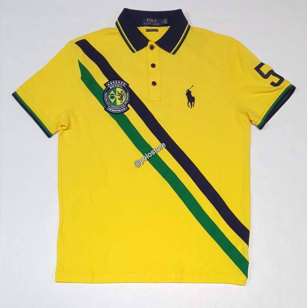 Detail Brasilien Polo Shirt Nomer 6