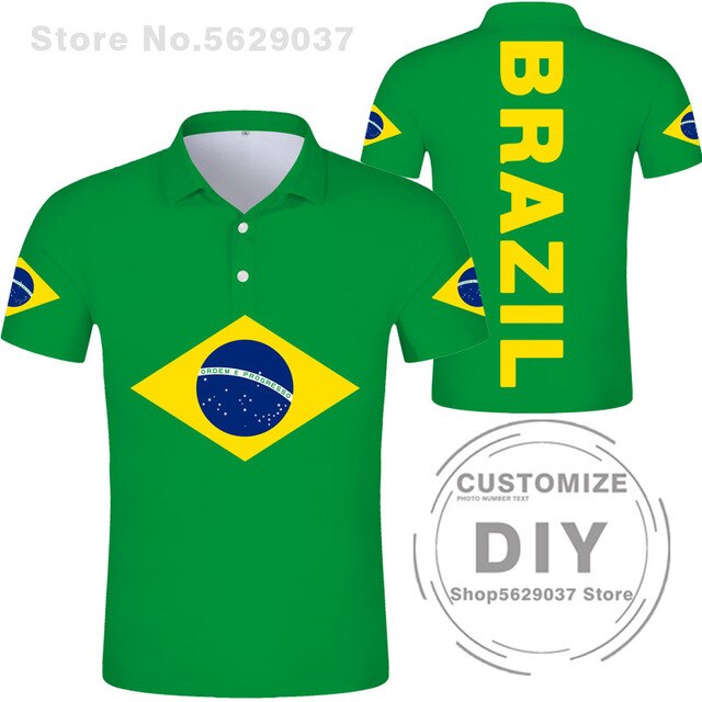 Detail Brasilien Polo Shirt Nomer 7