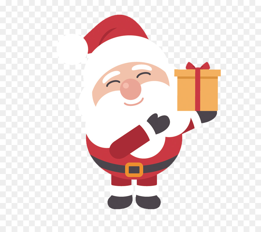 Detail Cartoon Santa Claus Png Nomer 9