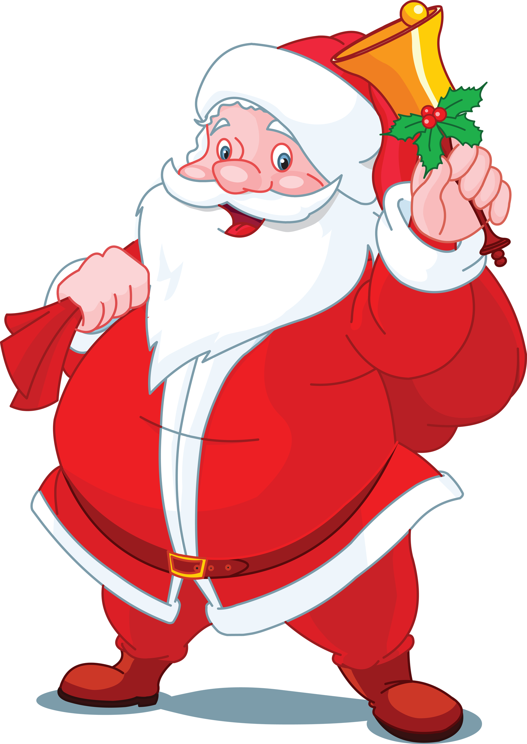 Detail Cartoon Santa Claus Png Nomer 13