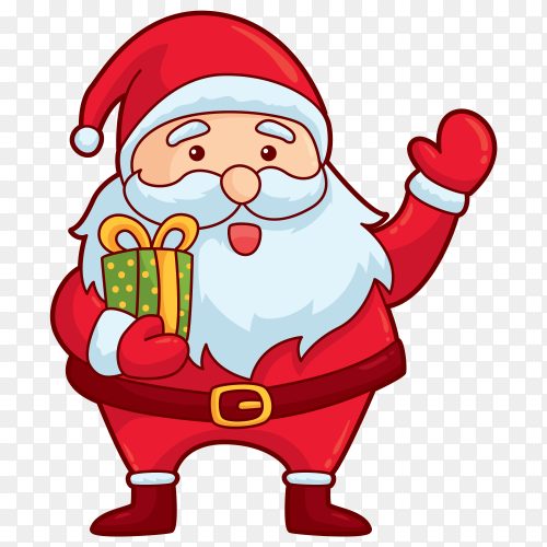 Detail Cartoon Santa Claus Png Nomer 17