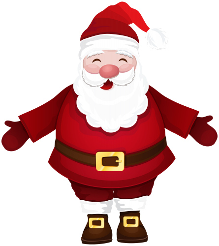 Detail Cartoon Santa Claus Png Nomer 4