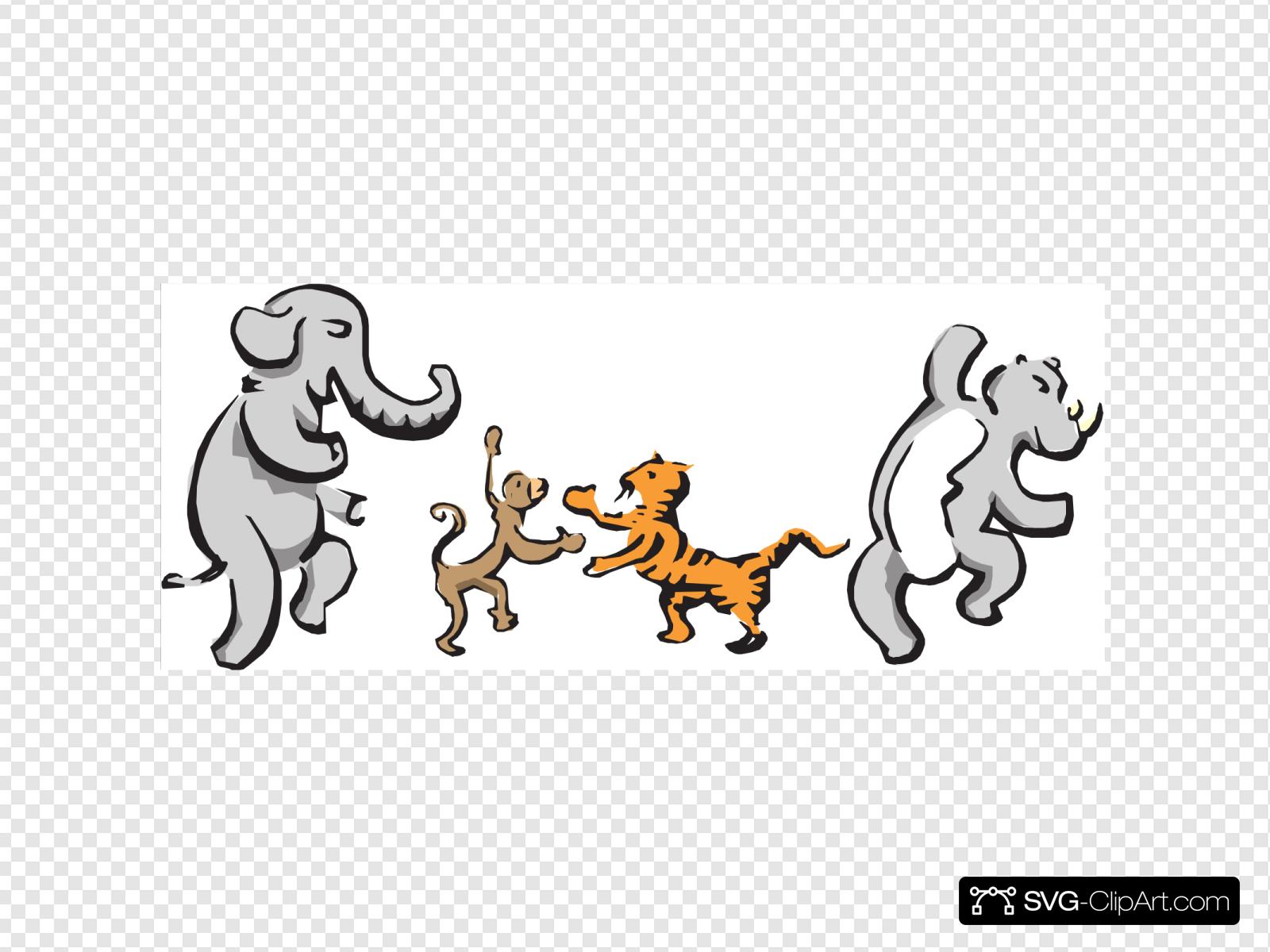 Detail Dancing Animals Clipart Nomer 15