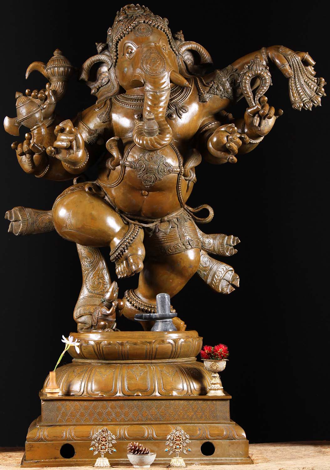 Detail Dancing Ganesha Statue Nomer 9
