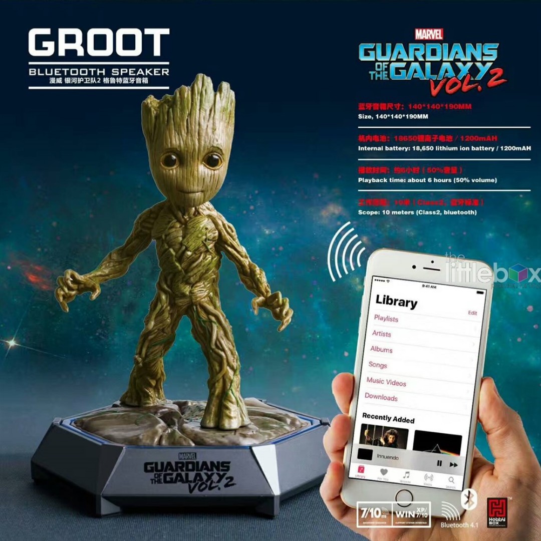Detail Dancing Groot Bluetooth Speaker Nomer 43