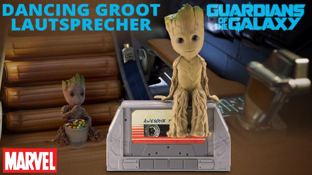 Detail Dancing Groot Bluetooth Speaker Nomer 6