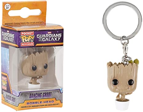 Dancing Groot Keychain - KibrisPDR