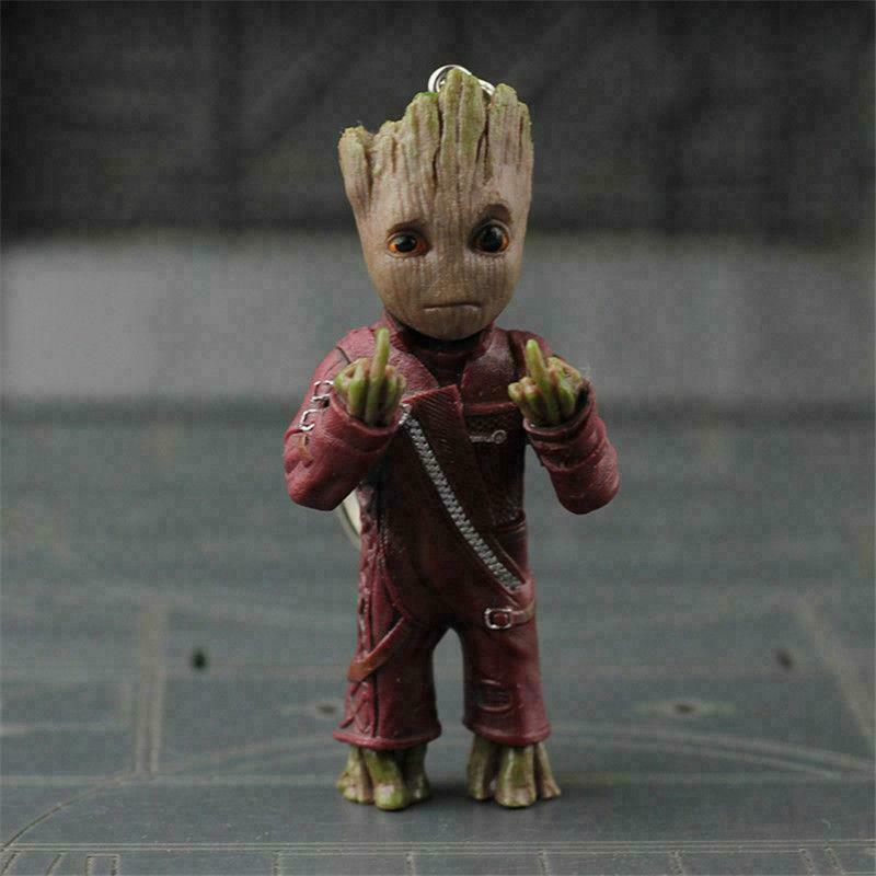 Detail Dancing Groot Keychain Nomer 16