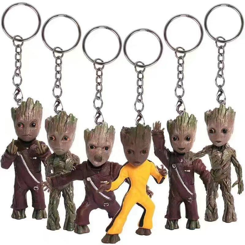 Detail Dancing Groot Keychain Nomer 18