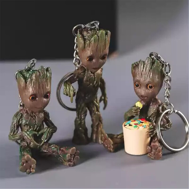 Detail Dancing Groot Keychain Nomer 25