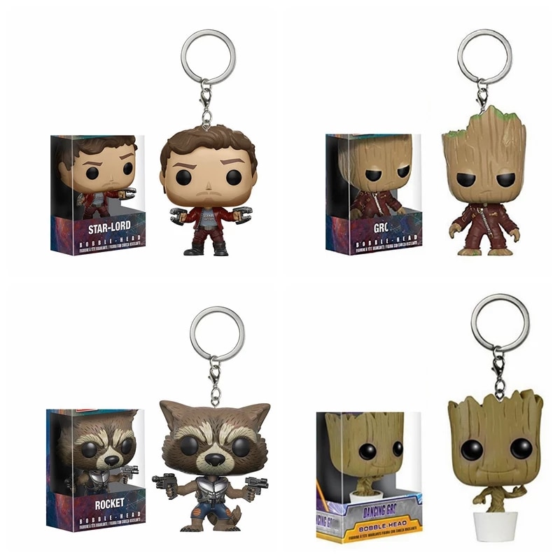 Detail Dancing Groot Keychain Nomer 27