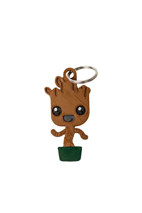 Detail Dancing Groot Keychain Nomer 44