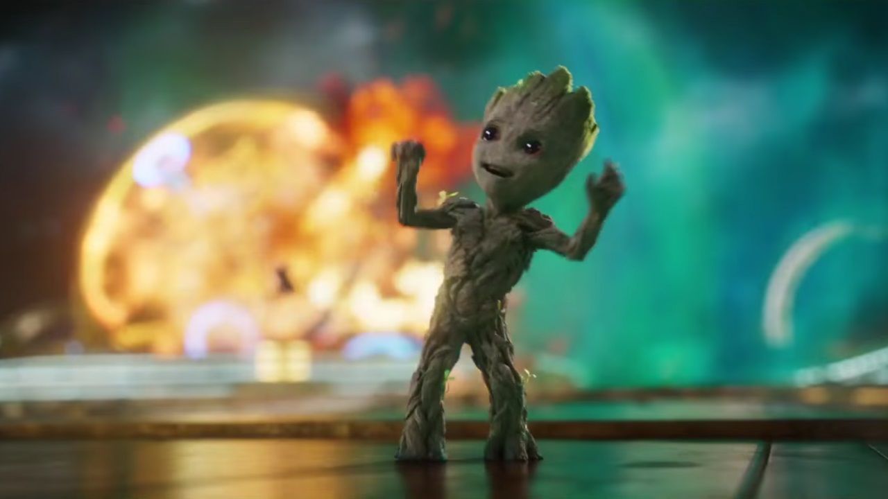 Dancing Groot Wallpaper - KibrisPDR