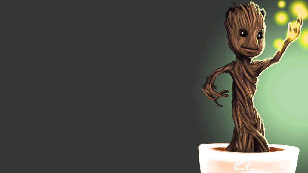 Detail Dancing Groot Wallpaper Nomer 40