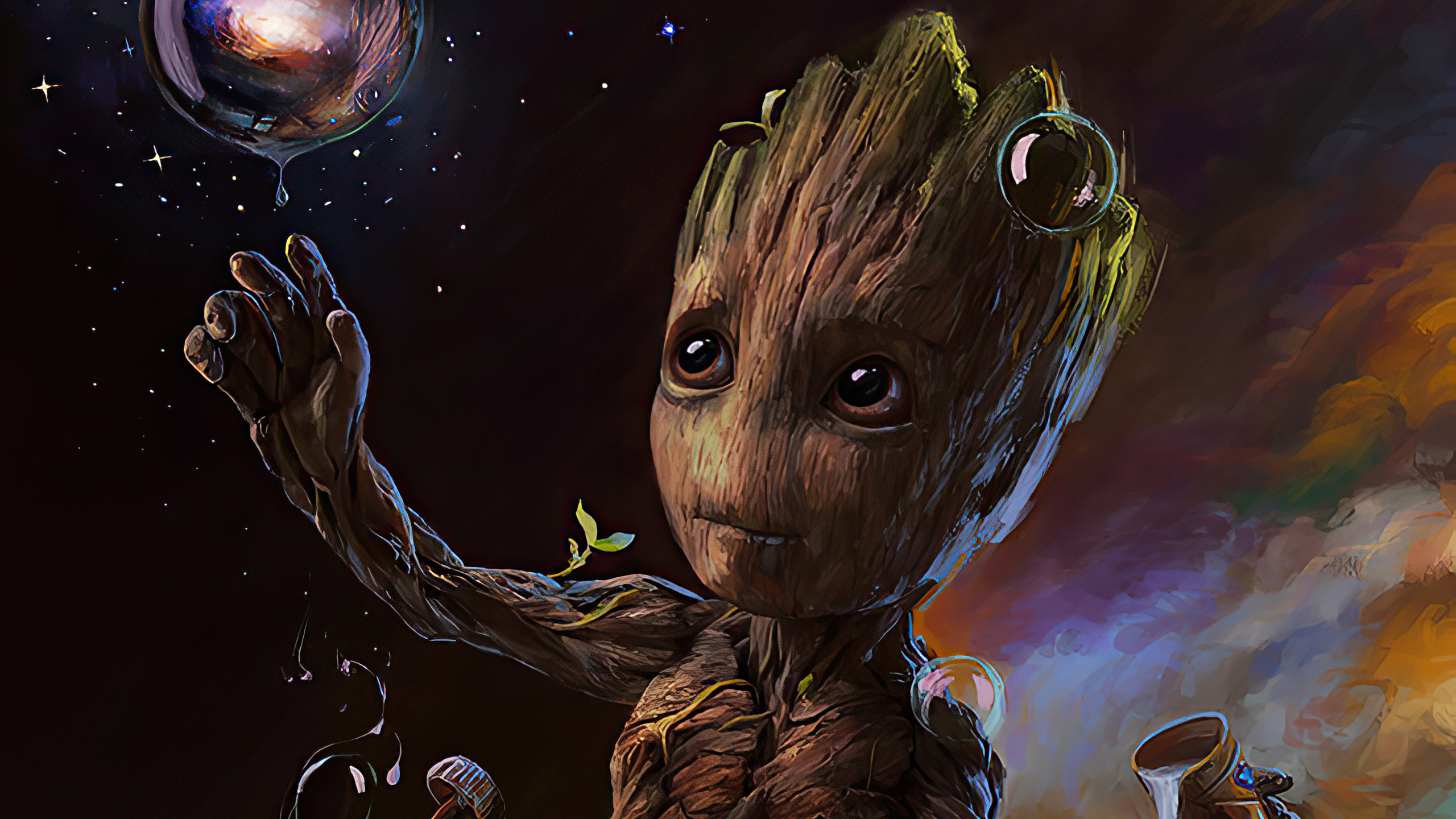 Detail Dancing Groot Wallpaper Nomer 44