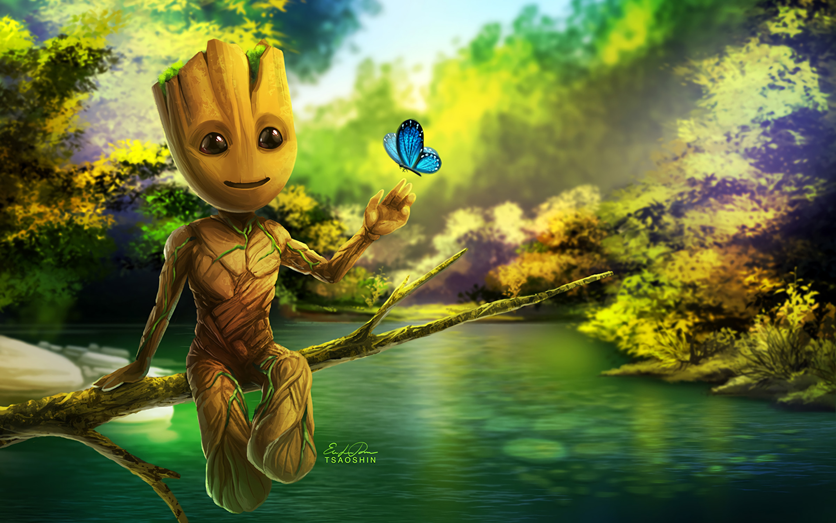 Detail Dancing Groot Wallpaper Nomer 47