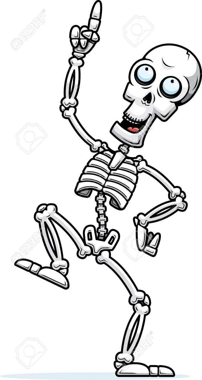 Detail Dancing Skeleton Clipart Nomer 18