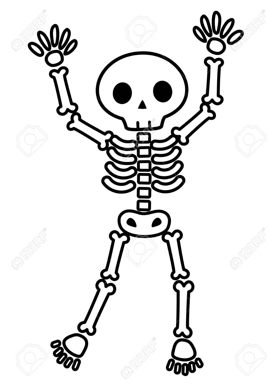 Detail Dancing Skeleton Clipart Nomer 38