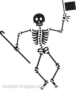 Detail Dancing Skeleton Clipart Nomer 8