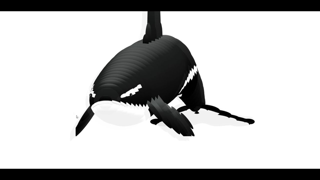Detail Dancing Whale Cursor Nomer 2