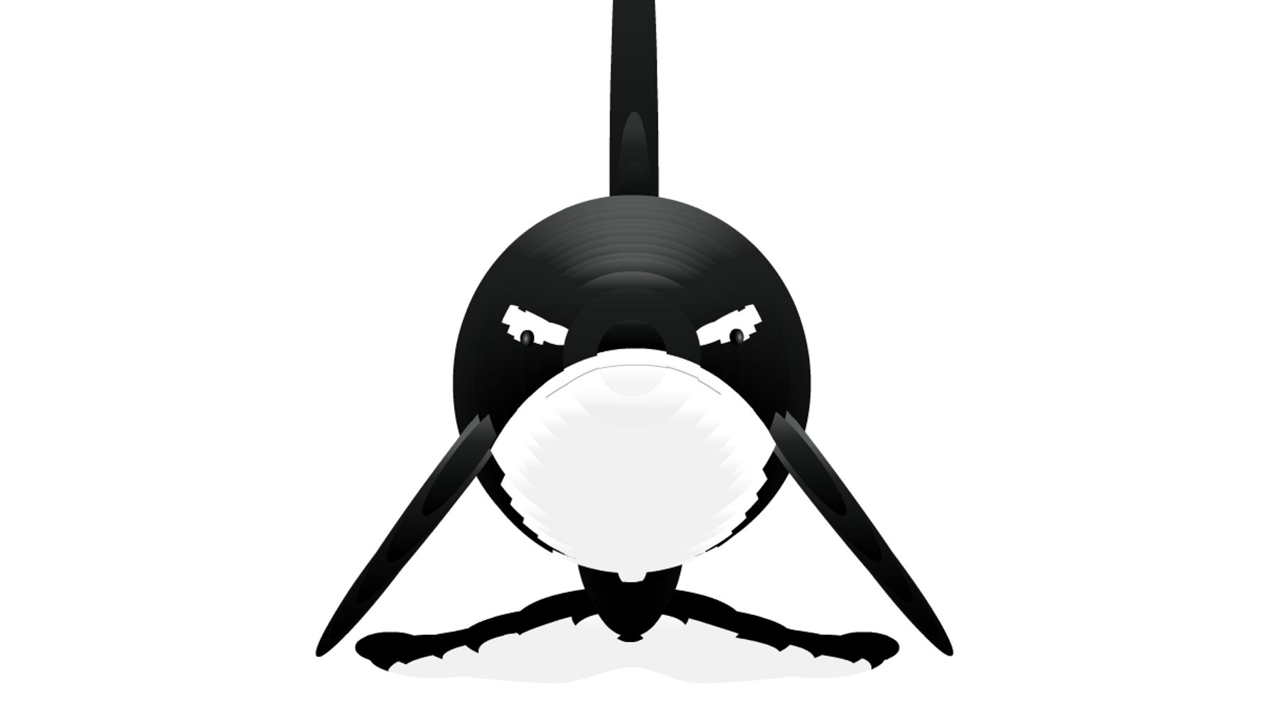 Detail Dancing Whale Cursor Nomer 3