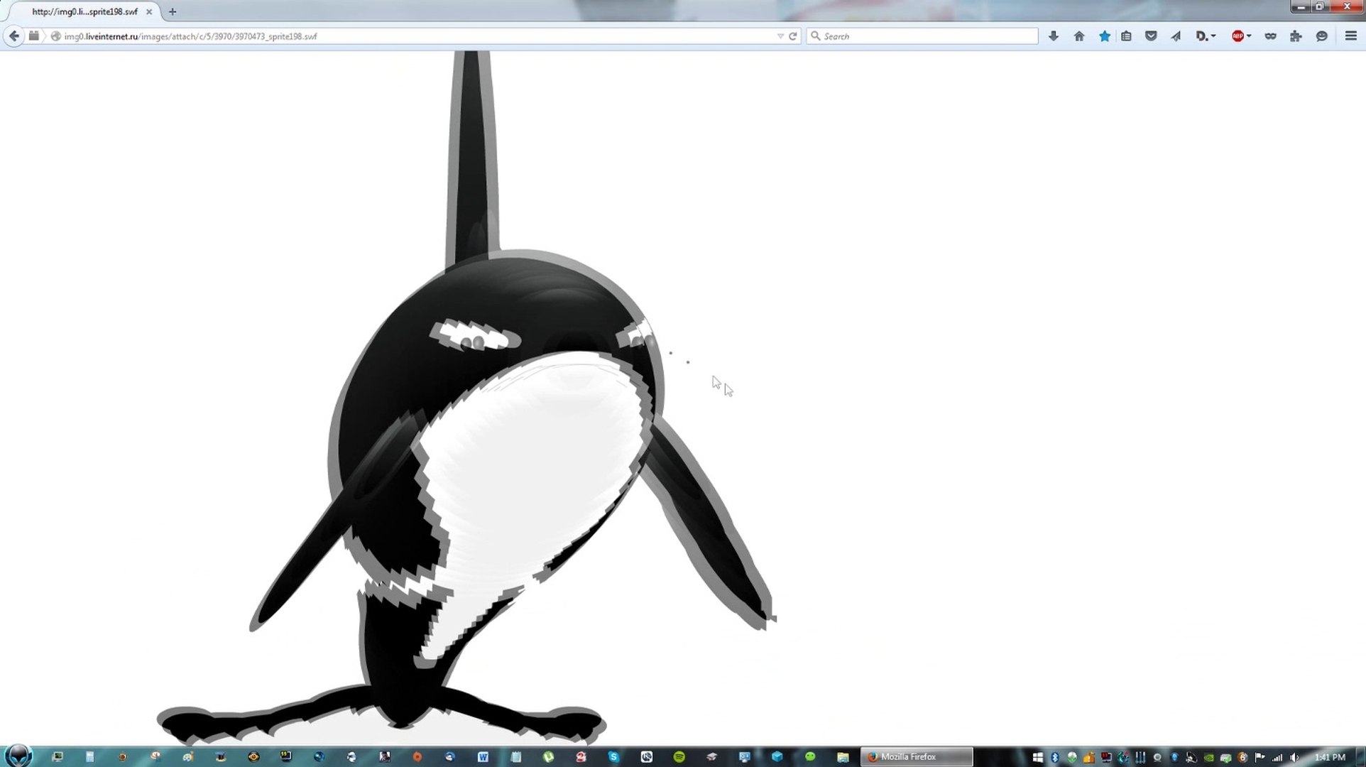 Detail Dancing Whale Cursor Nomer 4