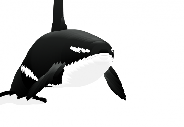 Detail Dancing Whale Cursor Nomer 5