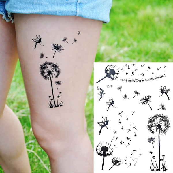 Detail Dandelion Fairy Tattoo Nomer 46