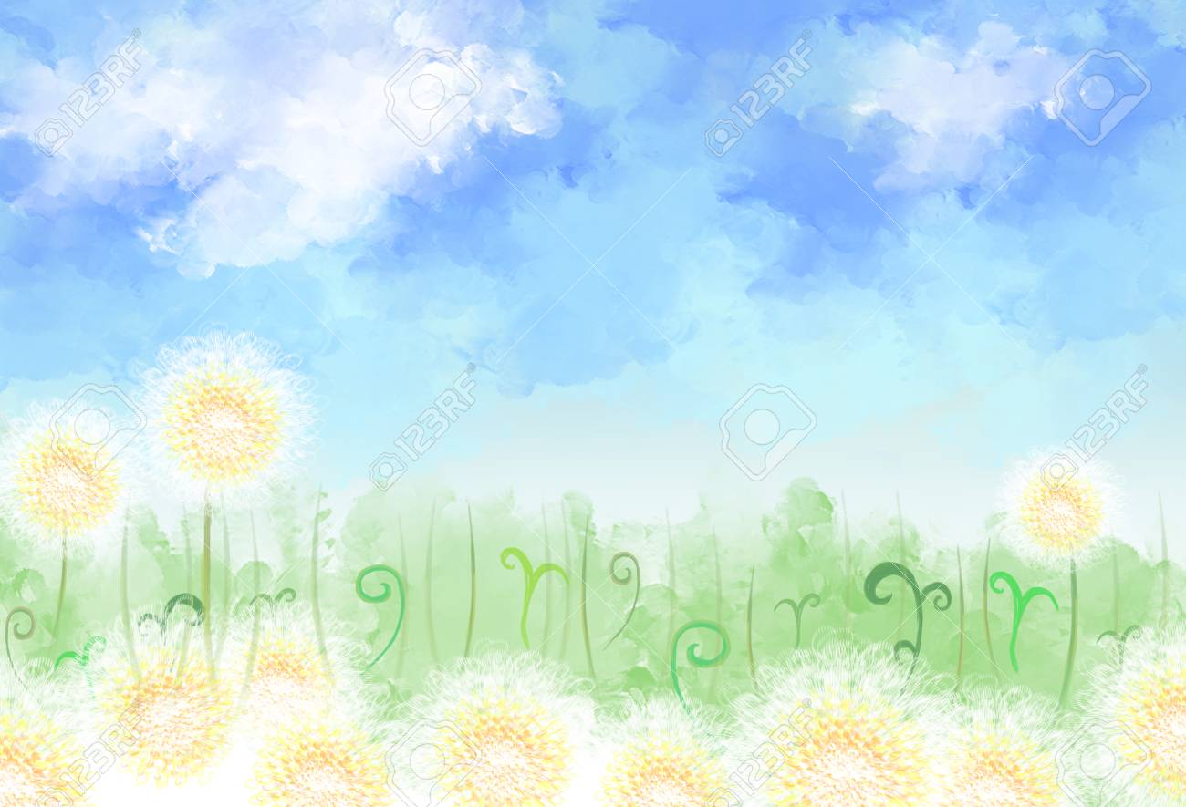 Detail Dandelion Photoshop Brush Nomer 51